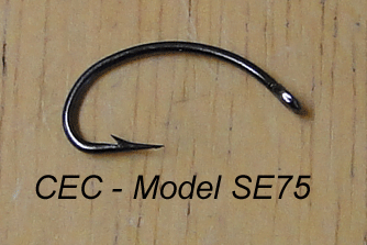 CEC Scud, Shrimp, Chironomid, emerger hooks