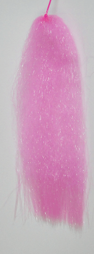 Crystal Hair Fly Tying Synthetic Hair - Hot Pink