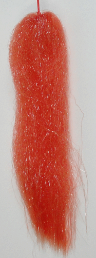 Crystal Hair Fly Tying Synthetic Hair - Orange