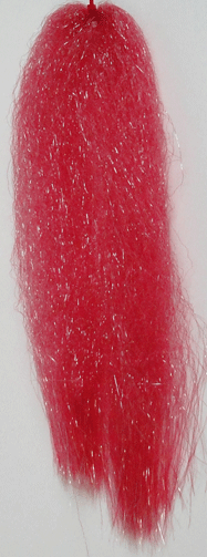 Crystal Hair Fly Tying Synthetic Hair - Red
