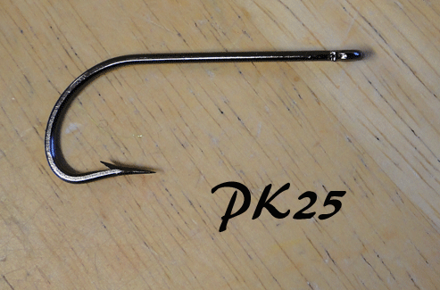 PK25 Big Game Fly Tying Hook - Pike, Musky, Bass, Dorado and more!