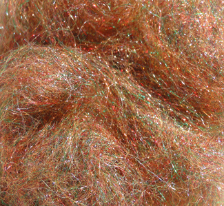 Pseudo Peacock Dubbing - Copper -  Fly Tying Material