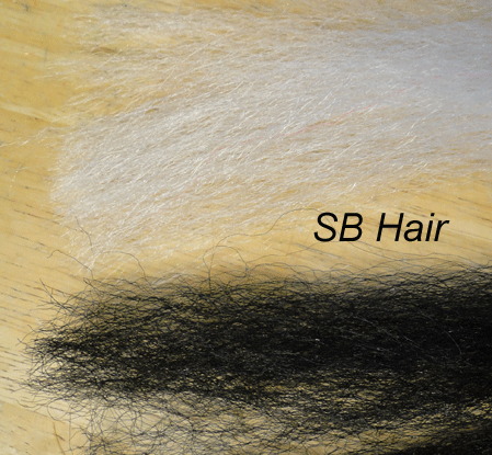 SB Hair Fly Tying Synthetic Hair Bucktail Substitute